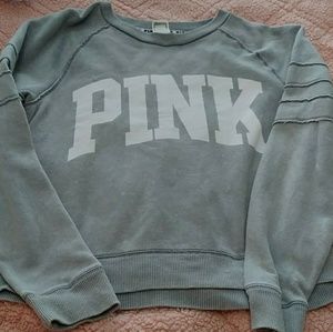 VS pink sweatshirt